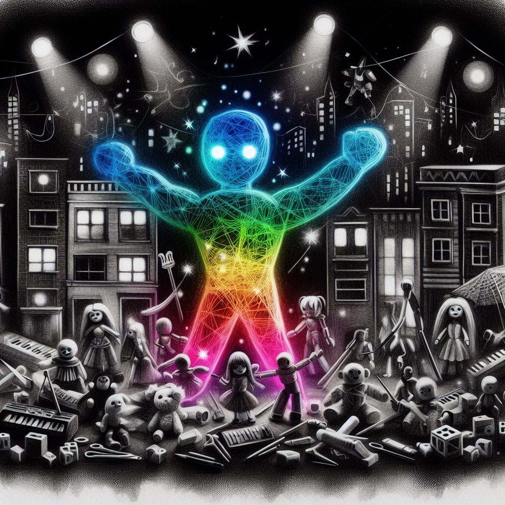 Night Toys Illustrations 