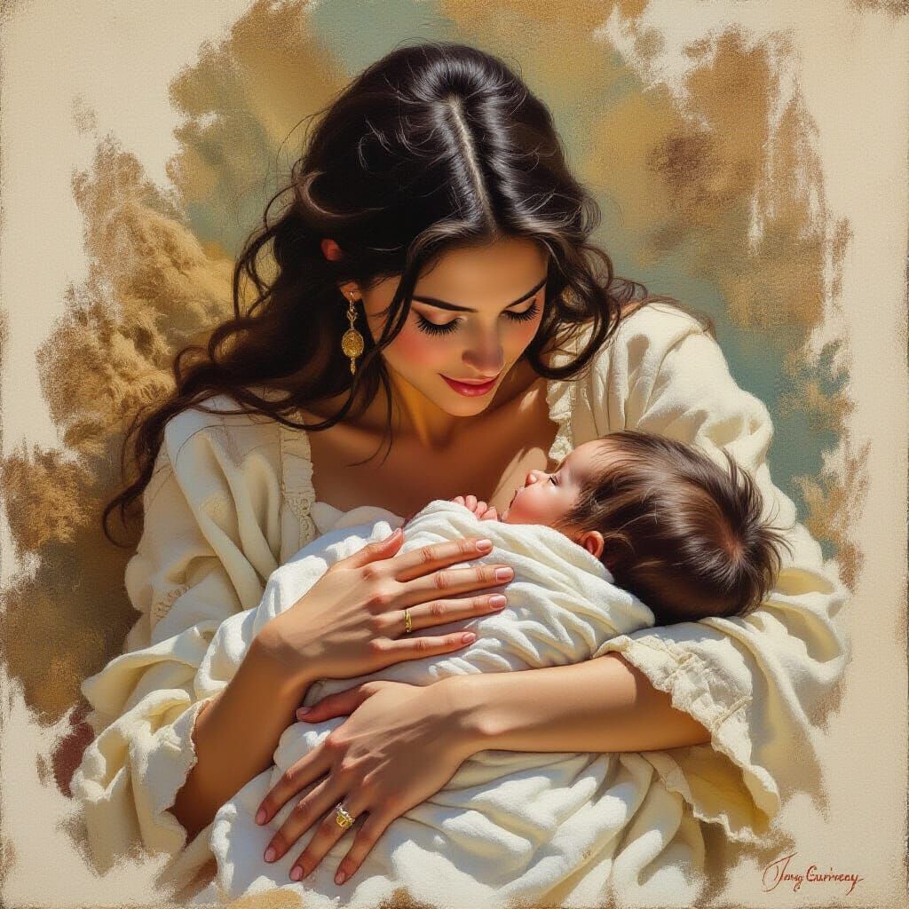 Divine Creation Oil Painting by James Gurney
