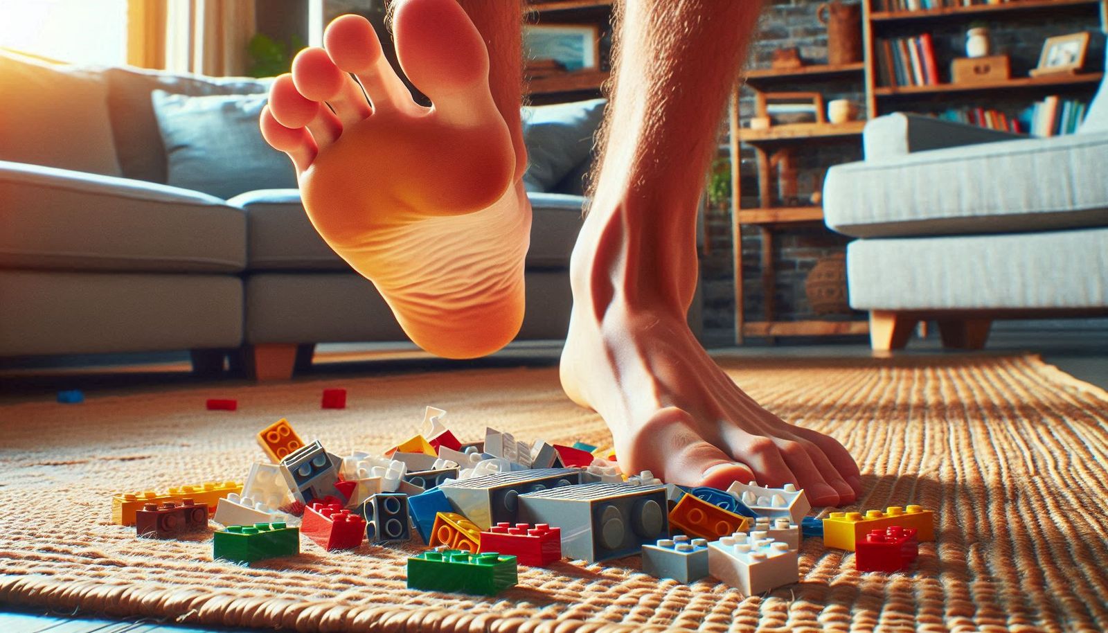 Everyday Enemies - Foot vs Legos