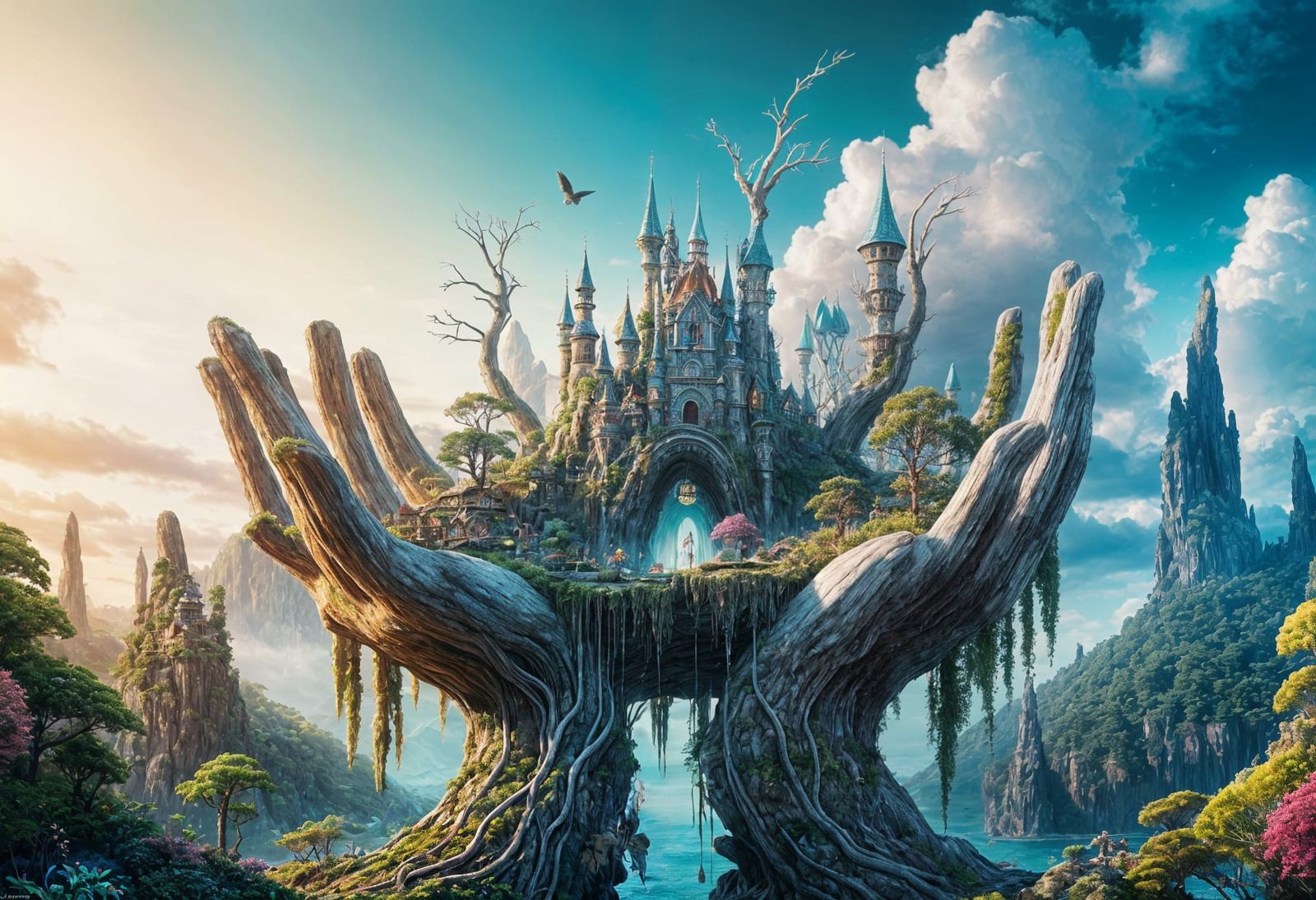 surreal fairytale Forest   by @Foxy RAYNE