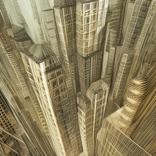 Urban Town City Landscape