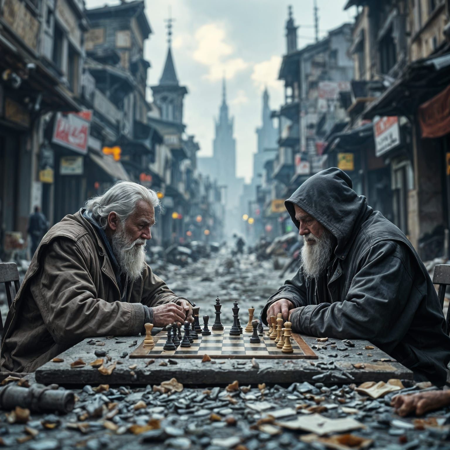 Humanity in the midst of chaos