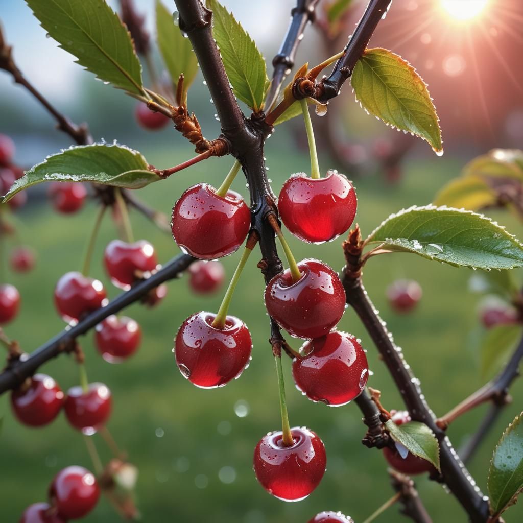 cherry tree  by @The Master of 5s