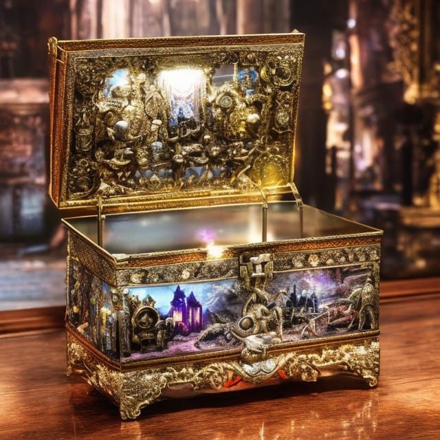 Treasure Chest  by @Allen Brown