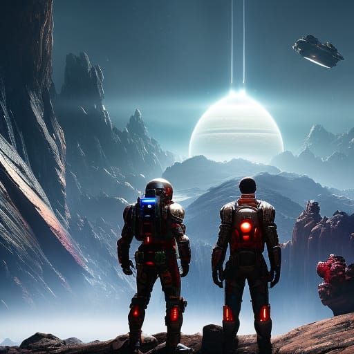 Landing Party #1  by @CecieSinclair