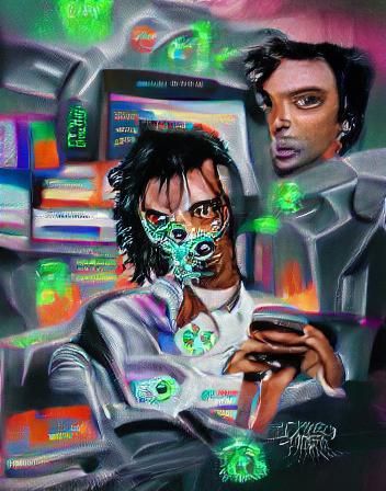 playboi carti art cyber space