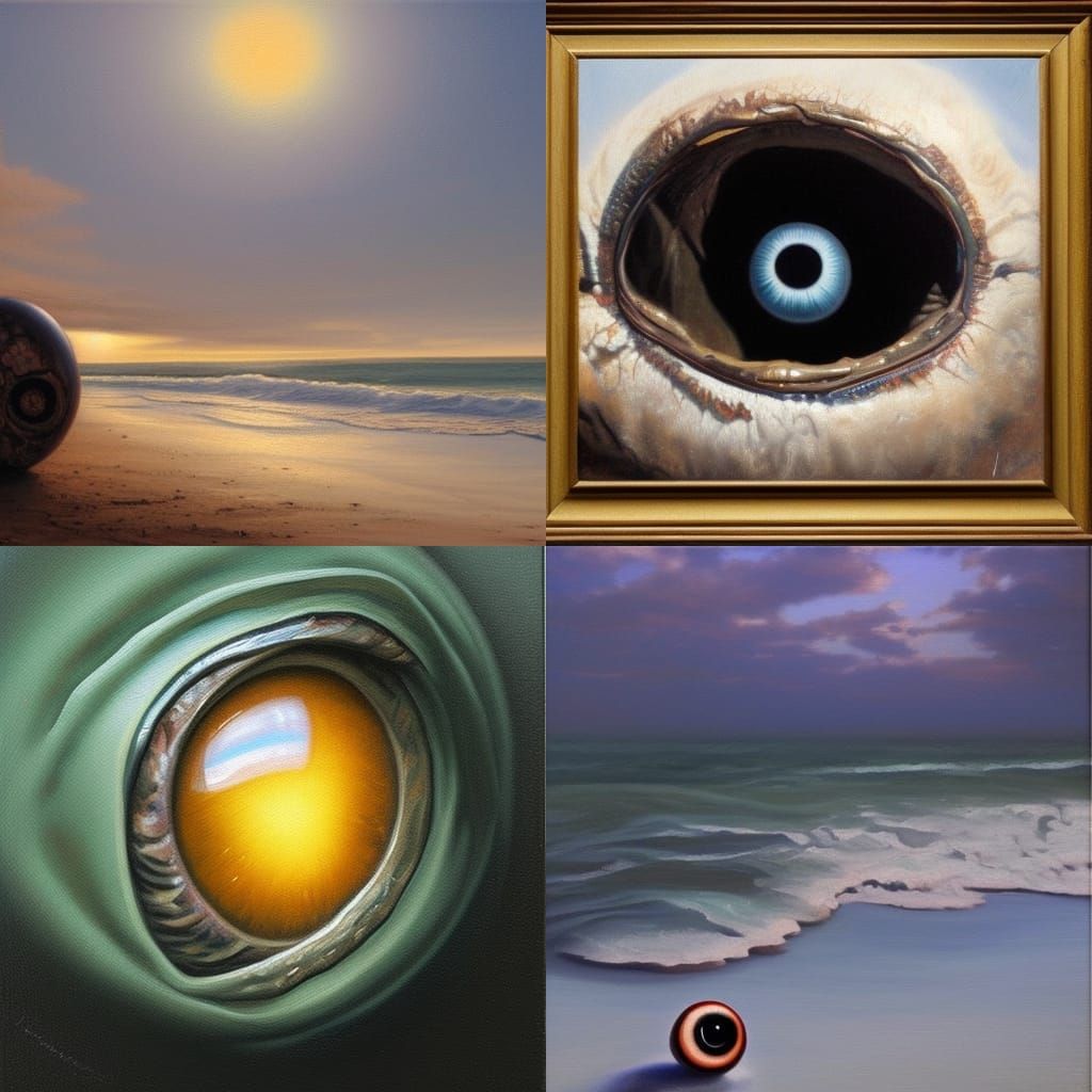 a stranded eyeball