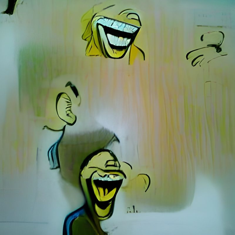 Cartoon laugh