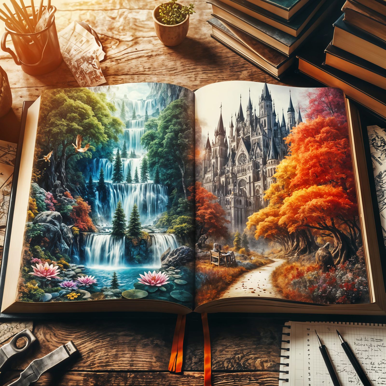 Nature and Kingdoms  by @Artificial Artistry