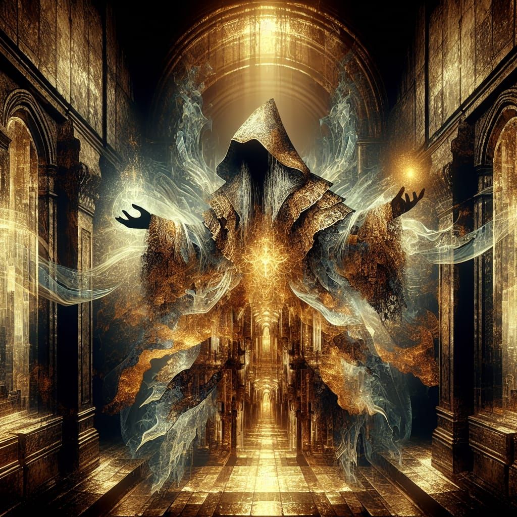 Dark Wizard  by @ChrisInk