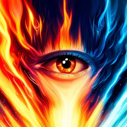 Eyes of fire