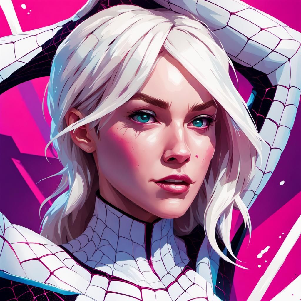 spider Gwen - AI Generated Artwork - NightCafe Creator