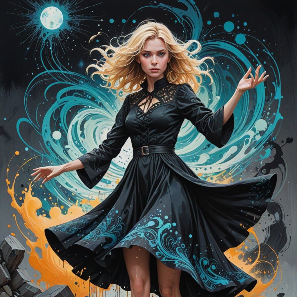 Whirlwind Witch Conjures Mystical Forces