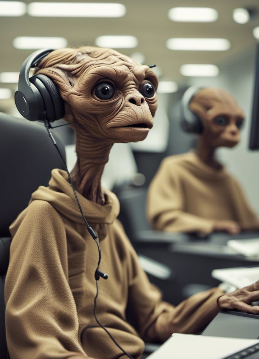 E.T phone home cold call