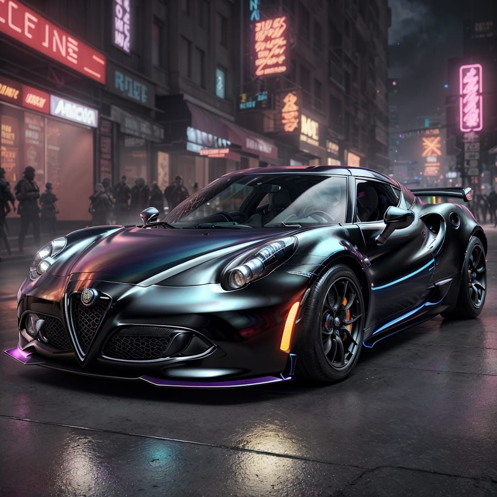 Alfa Romeo 4C Batmovile