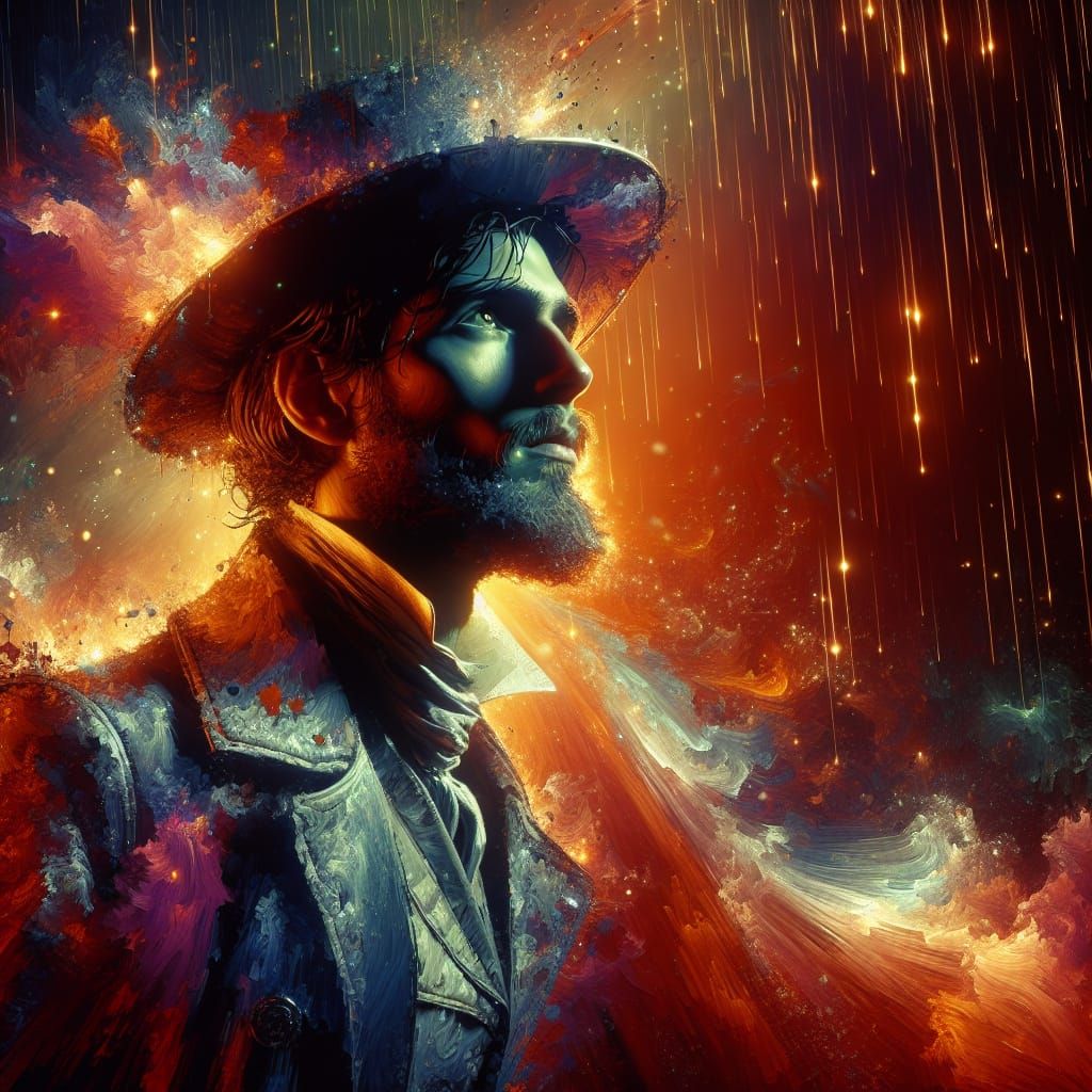 Eternal Flame: A Soul's Desperate Cry to the Stars