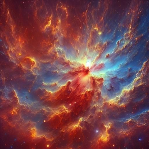 a <lora:space-starrynight SD:1.0> nebula