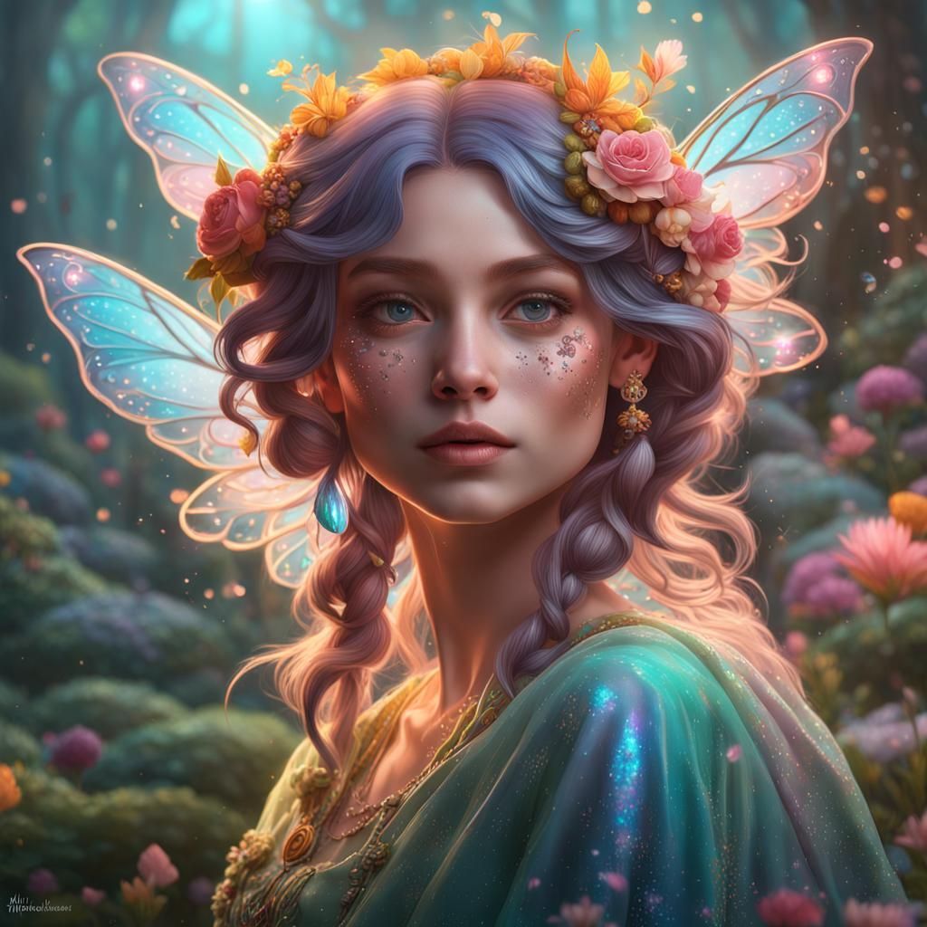 Whimsical fairy wonderland - AI Generated Artwork - NightCafe Creator