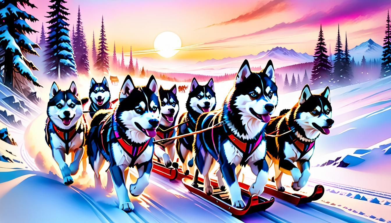 Dog Sledding