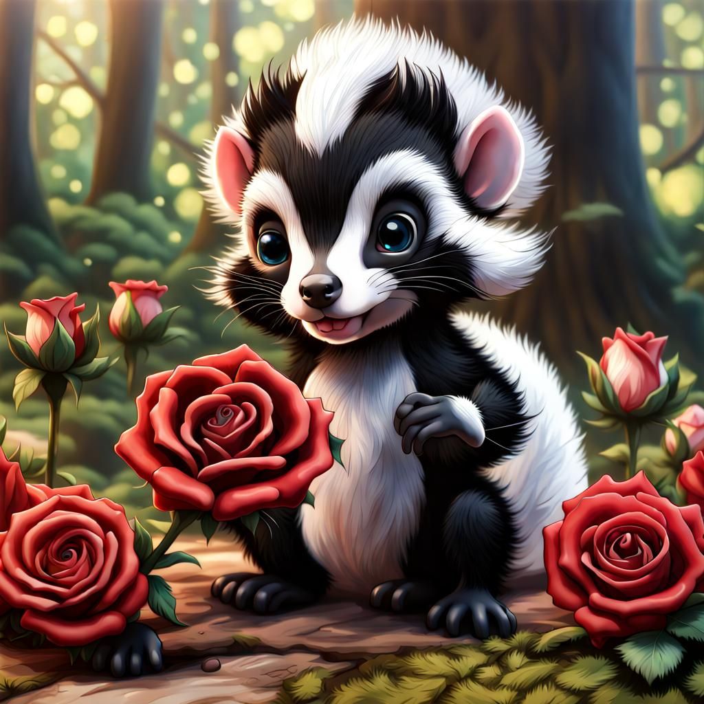 Stop and smell the roses   by @BunnyBear 