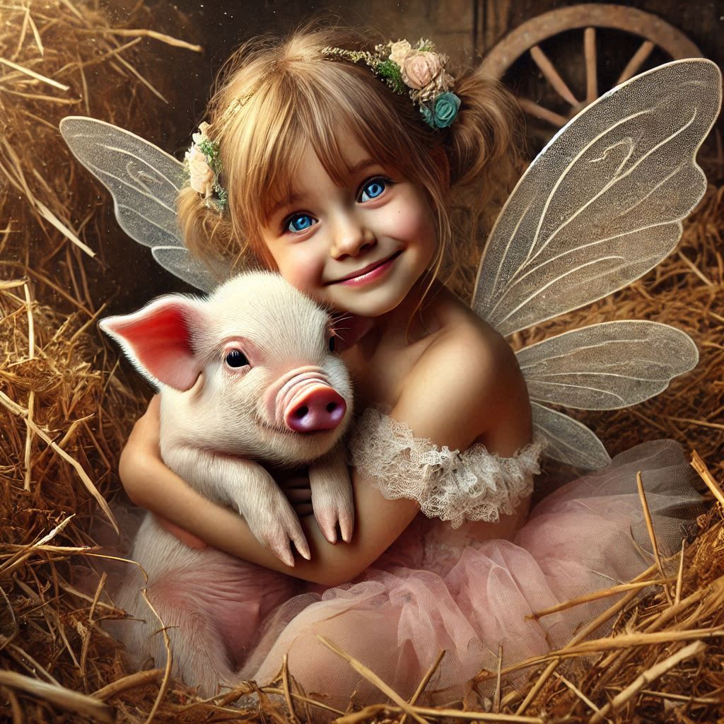 Fairy and the piglet 2