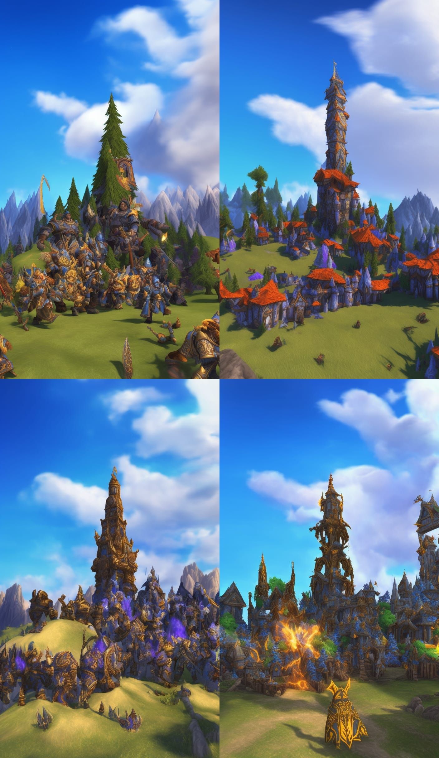 Warcraft inspired… – AI Generated Artwork – NightCafe Creator