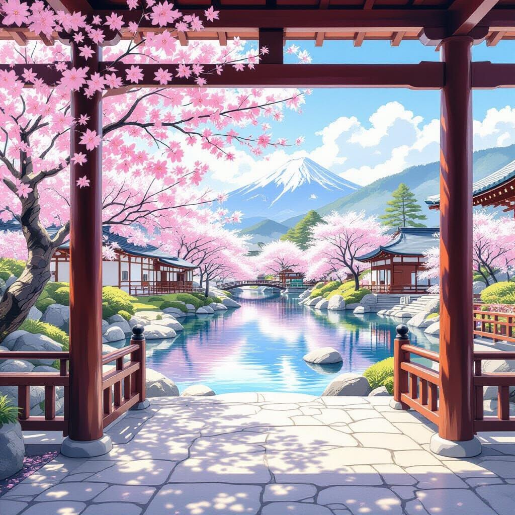 Serene Flowers Bloom Silently in Still Air