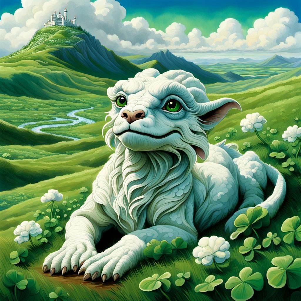 Falkor the Luck Dragon  by @undefined