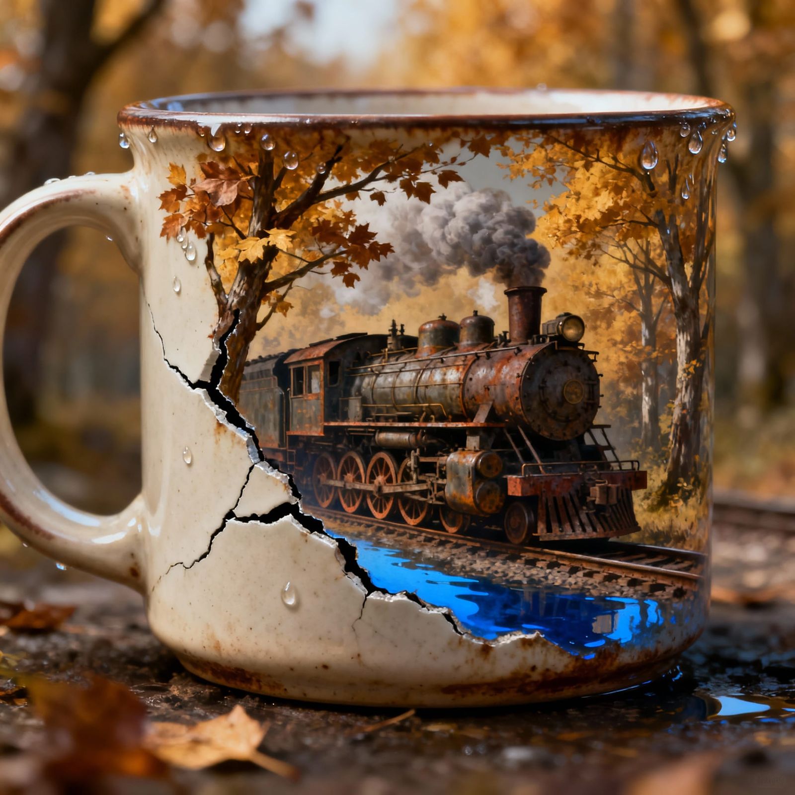 Rusty Train  by @Sebastian