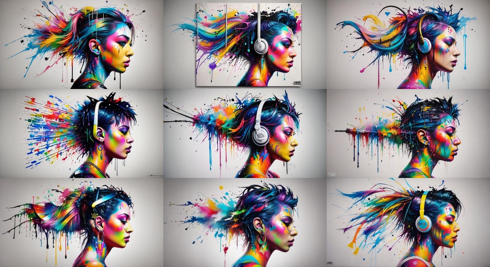 My Mind is full of music - AI Generated Artwork - NightCafe Creator