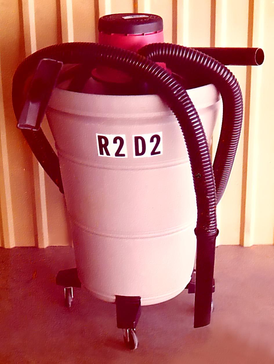 Dad's Shop Vac after 1st Star Wars