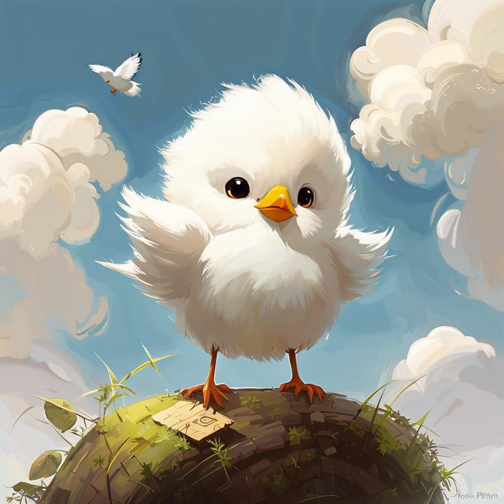 learning to fly  by @schwetlech