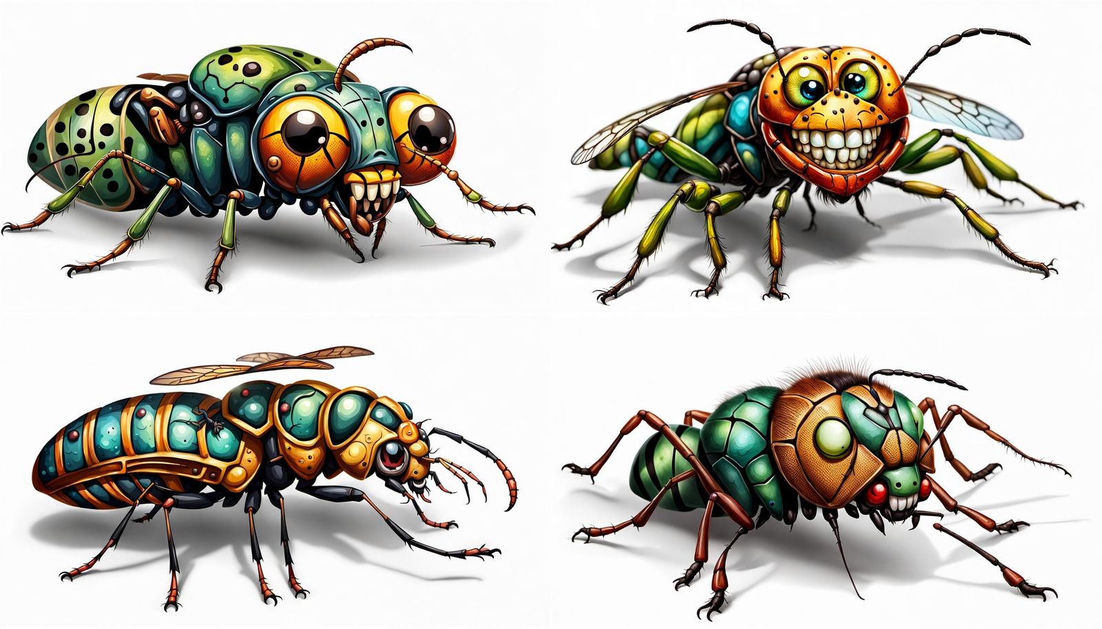 crazy but friendly gadfly