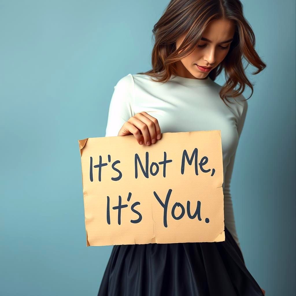 It's Not Me, It's You