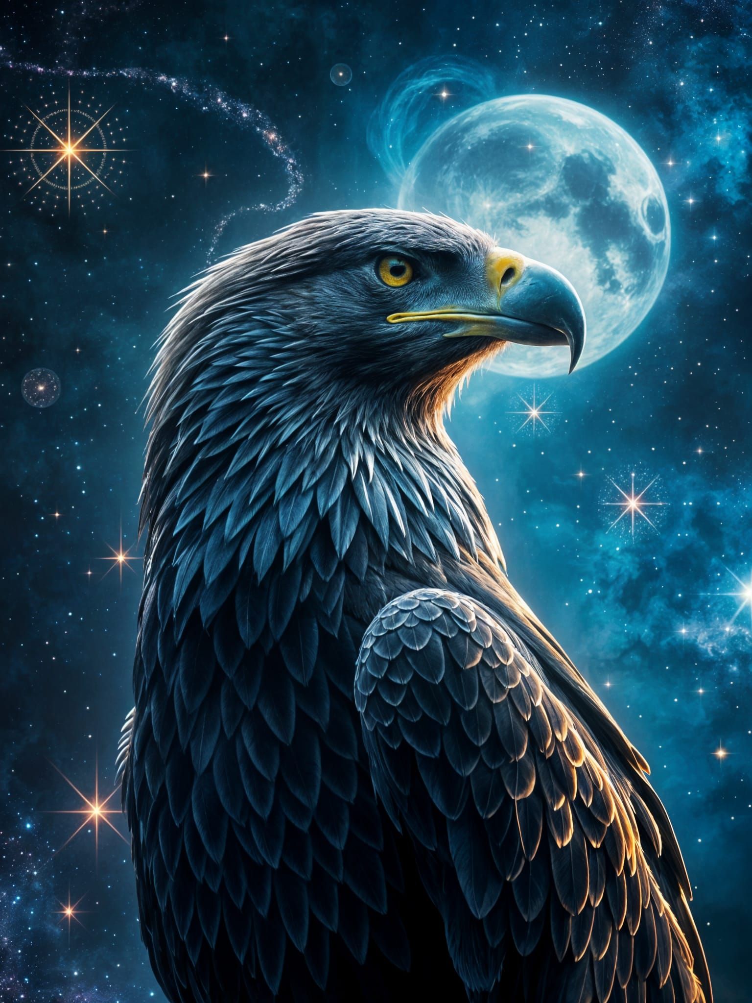 Starlit Sovereign  by @Mart Thunderdark