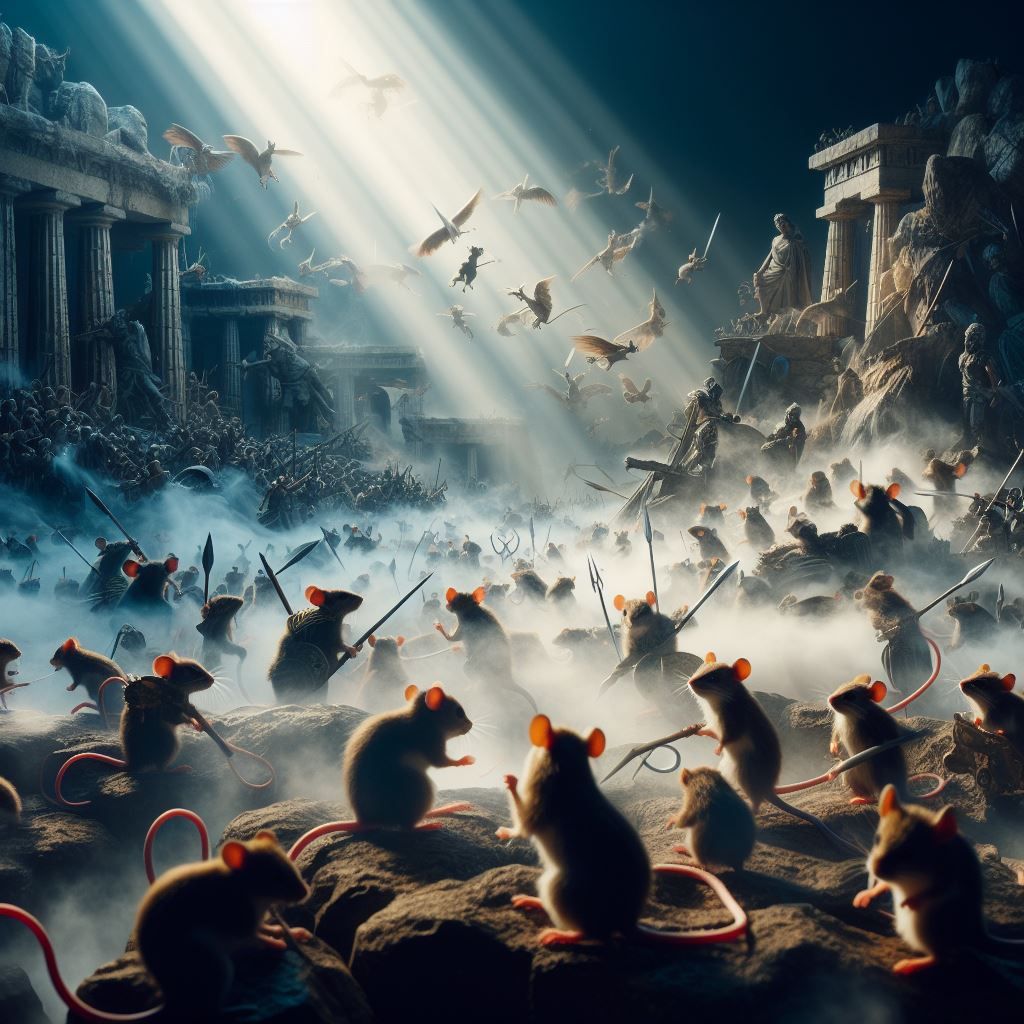 epic battle in Greek mythology