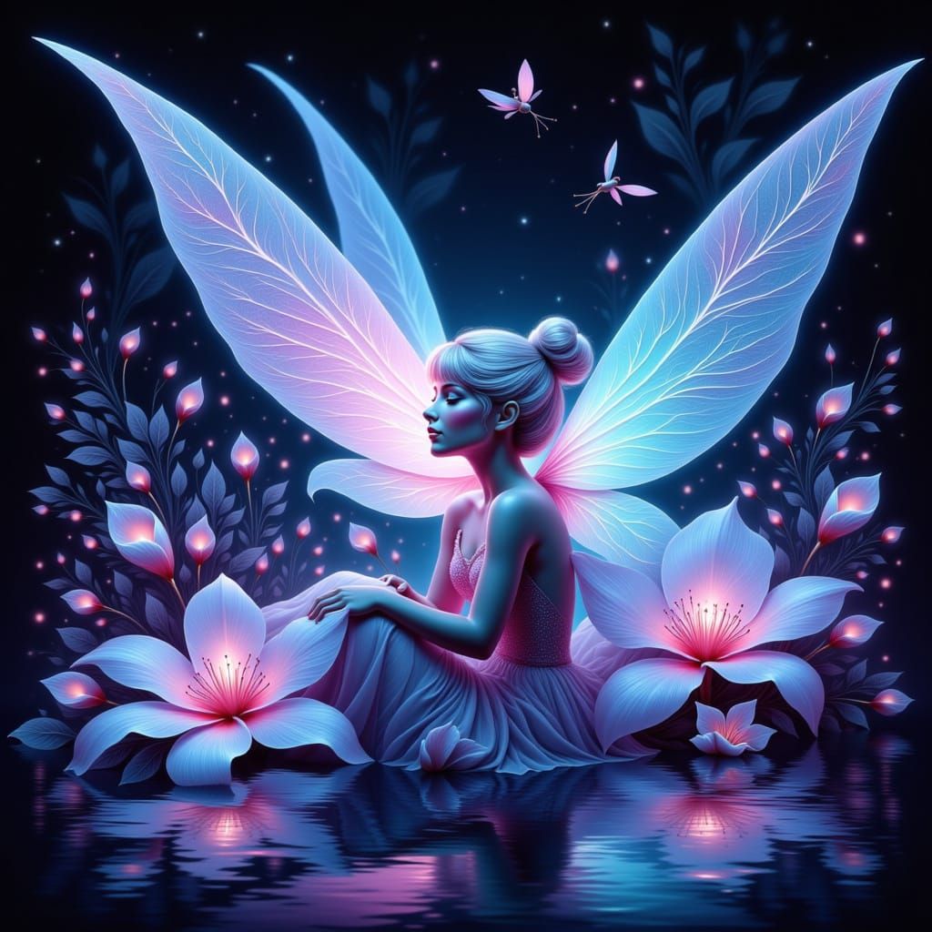 A faify in the water