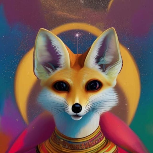 Moroccan Fennec fox