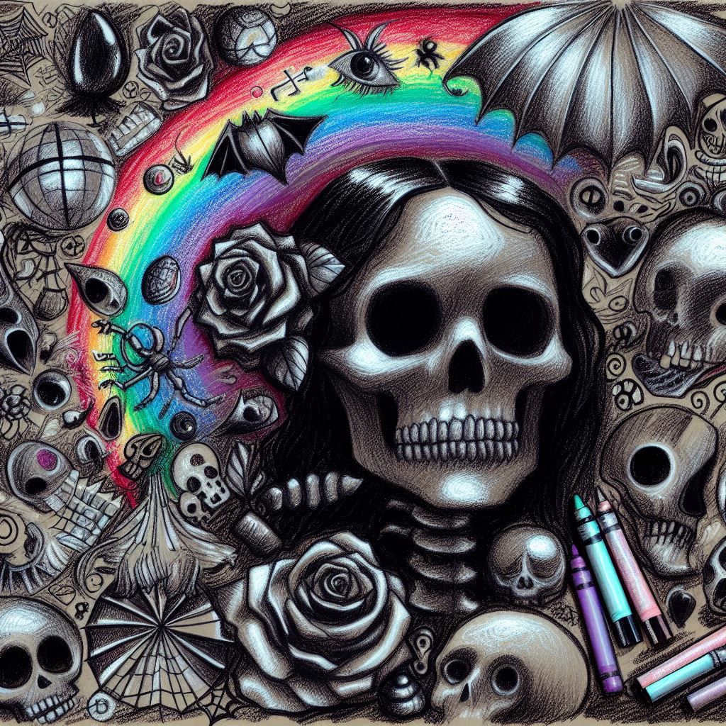 Cute Goth Art Jam Stuff