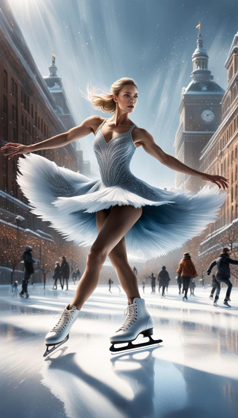 Ice Skater  by @Charlotte