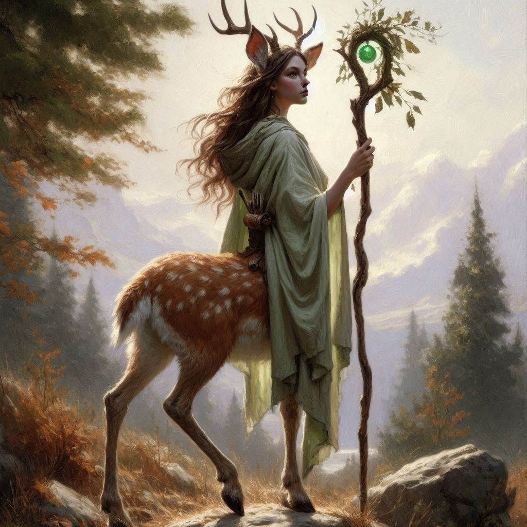 Cervitaur (a deer centaur)