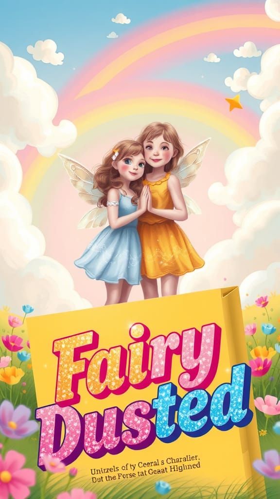 🧚, 🧚‍♀️🌈, a cereal box with the words "Fairy Dusted" on it, AI