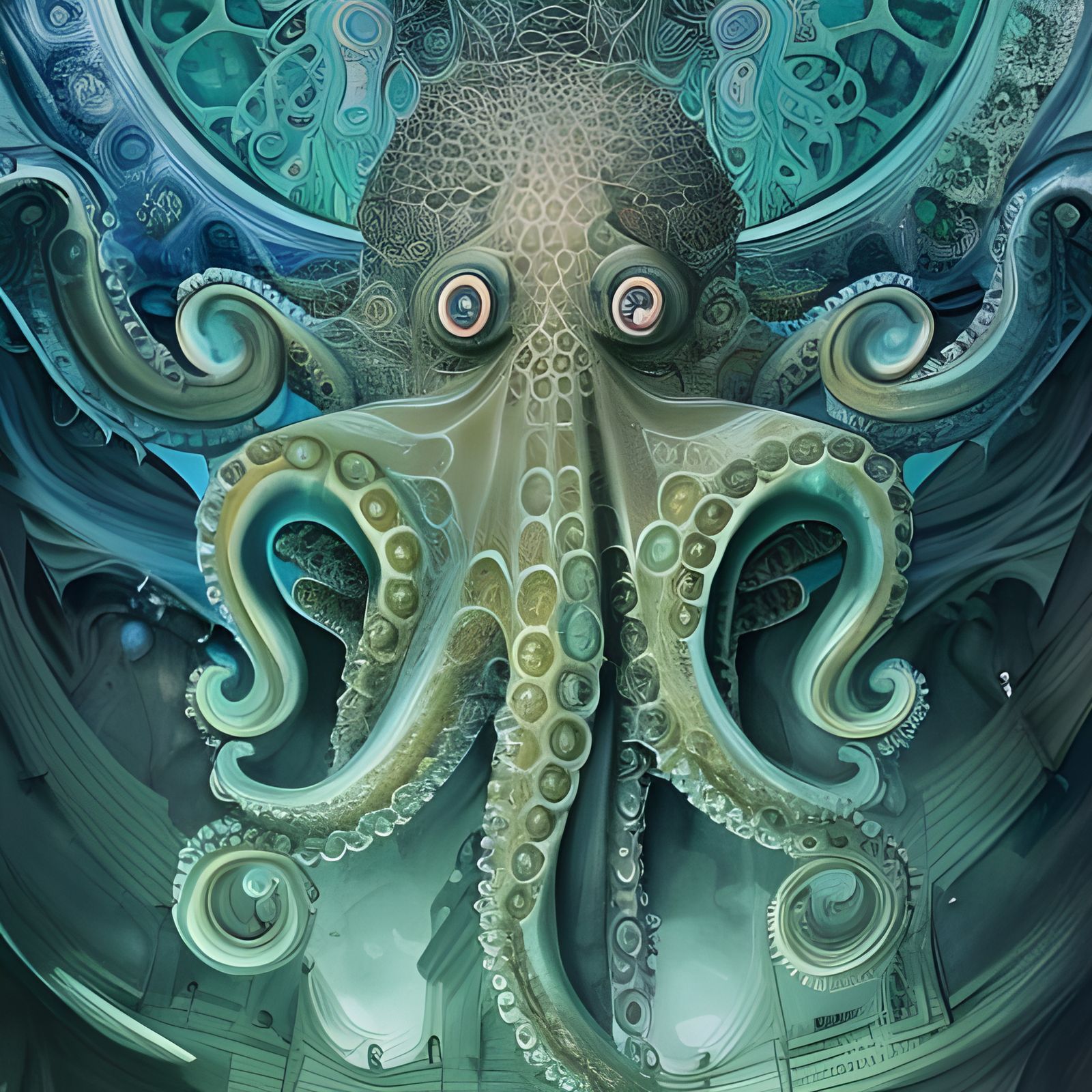 Octopus 138 - AI Generated Artwork - NightCafe Creator