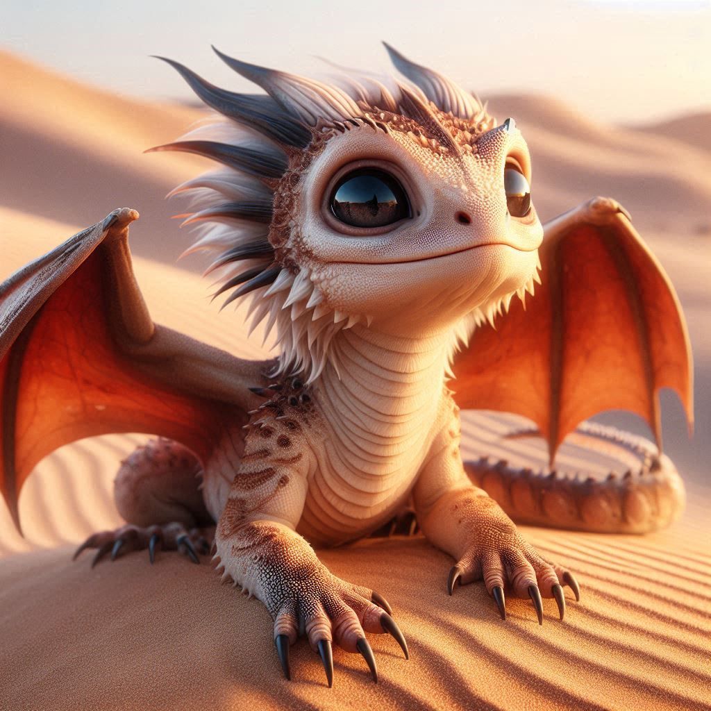 Baby Desert Dragon