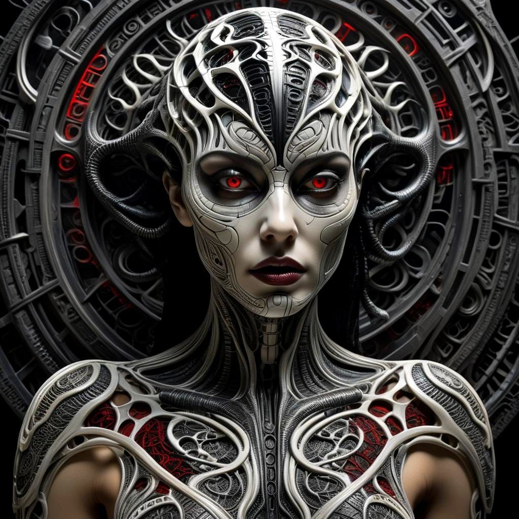 Fractal and Giger