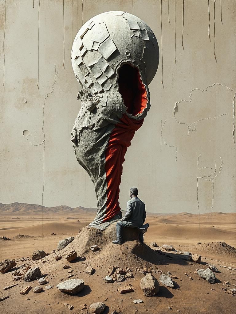 Surreal Portrait: The Man From Knowhere