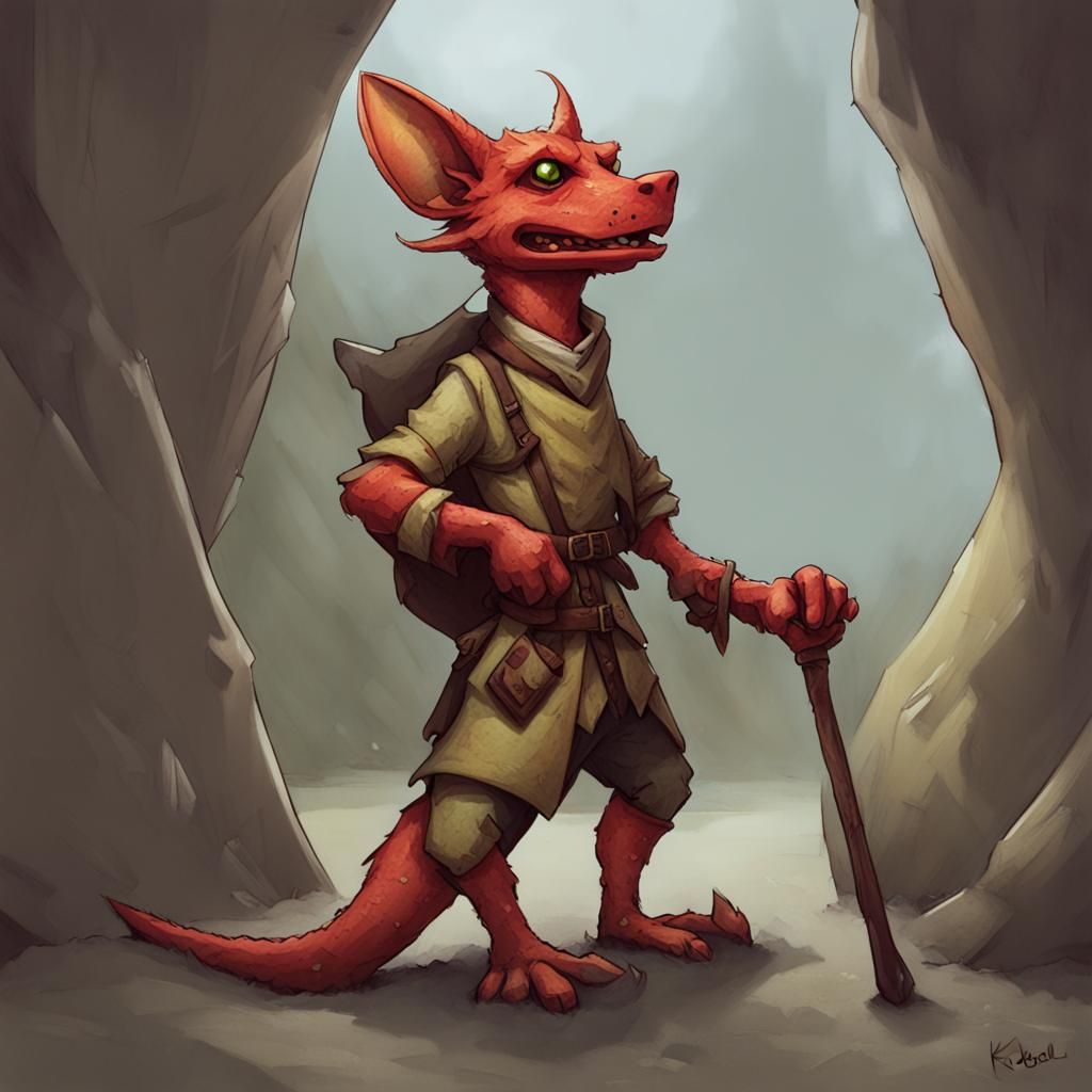 Kobold Adventurer - AI Generated Artwork - NightCafe Creator