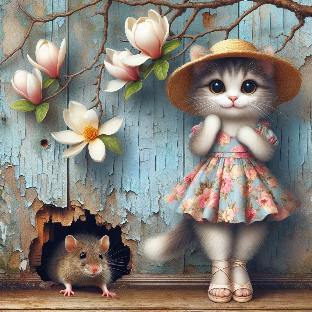 "she's going out so I'll be safe"