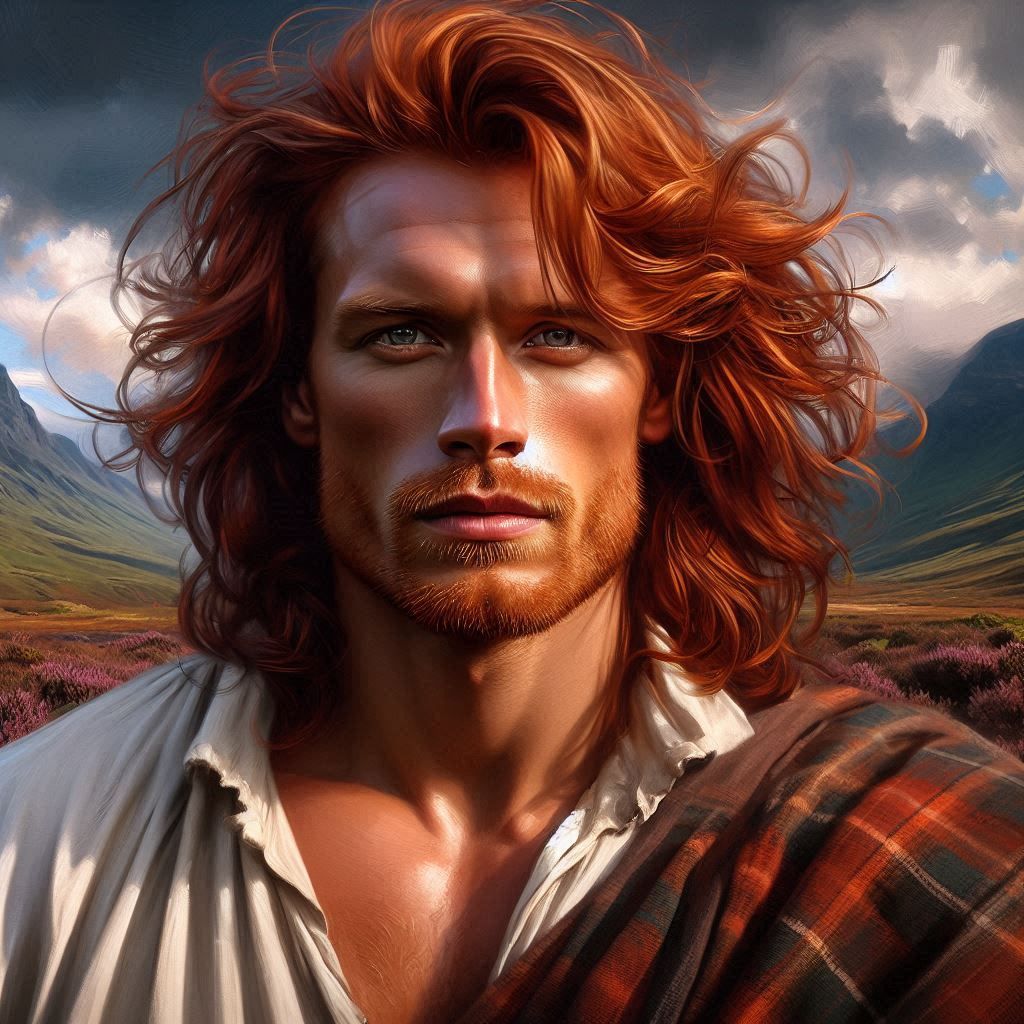 Red-Headed Outlander  by @Stalean