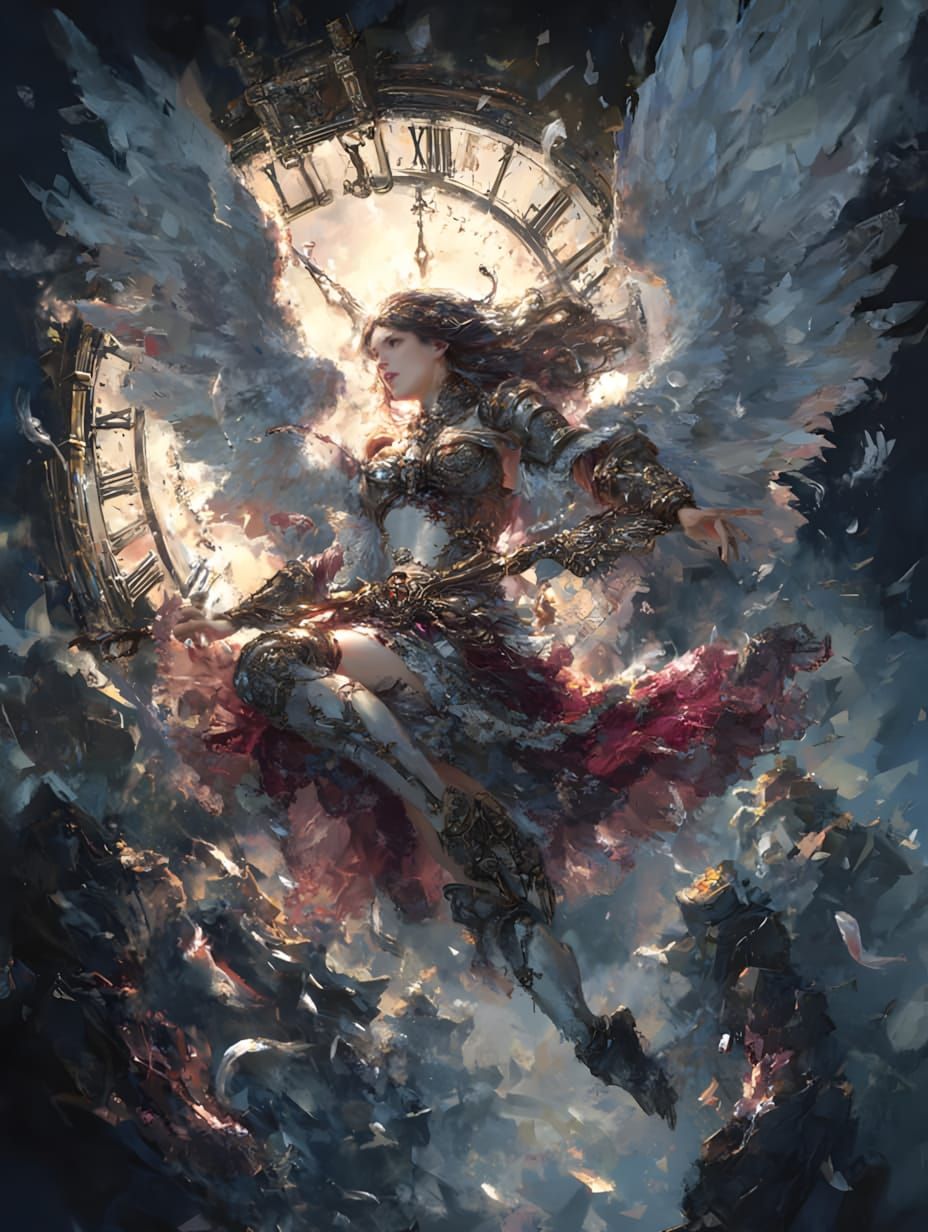 Angel of time